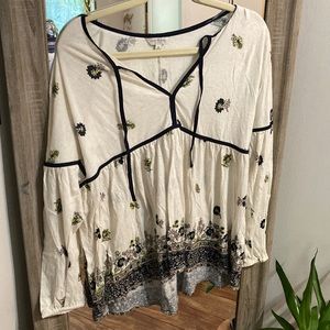 Lucky Brand Floral Shirt
